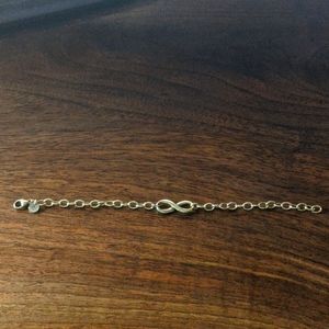Genuine Tiffany Sterling Silver Infinity Bracelet